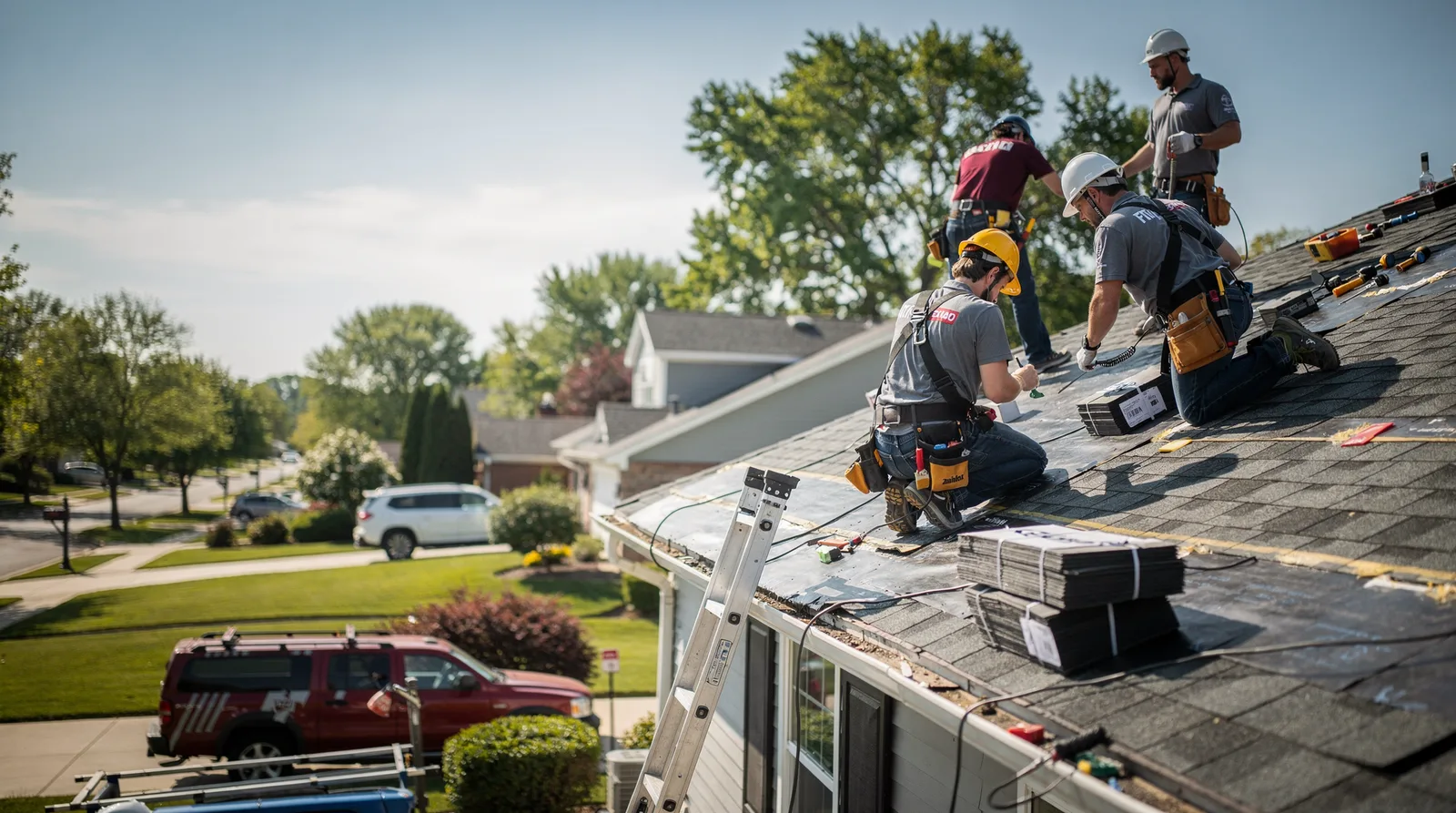 Roof Repair in Roscoe, IL around you